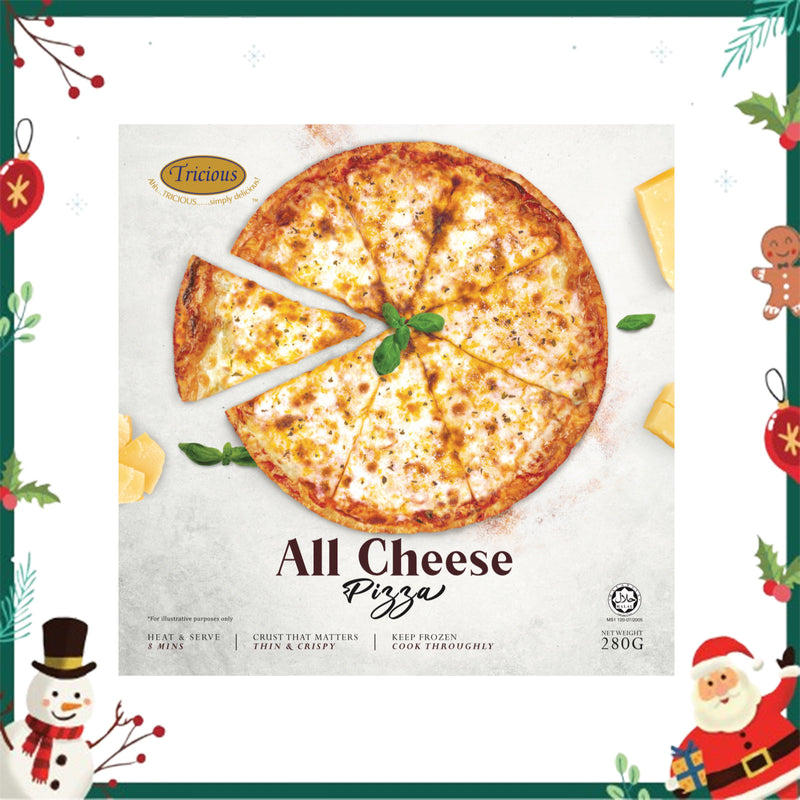 Tricious 9.5 inch All Cheese Pizza 280g