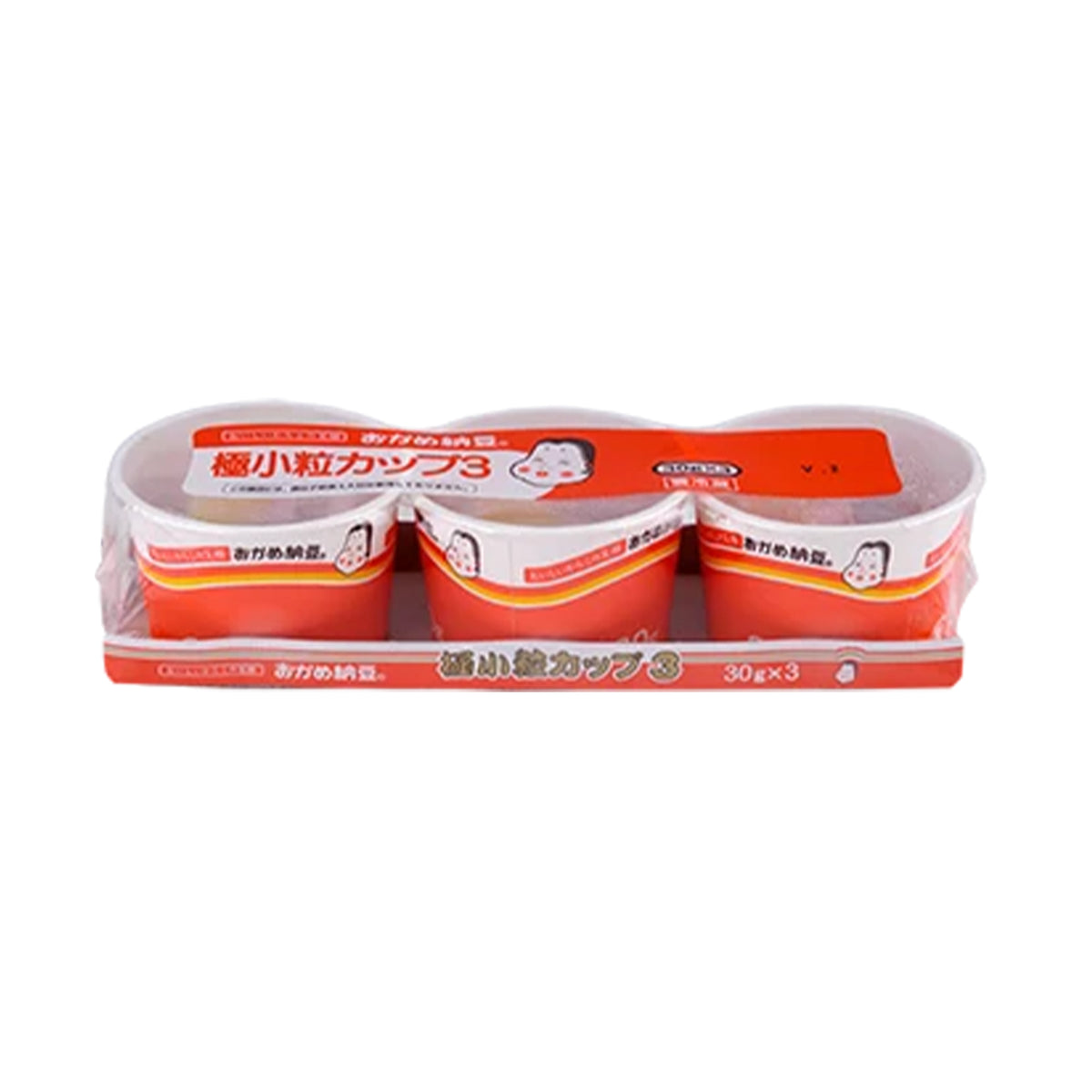Okame Kotsubu Cup 3 Natto 30g x 3