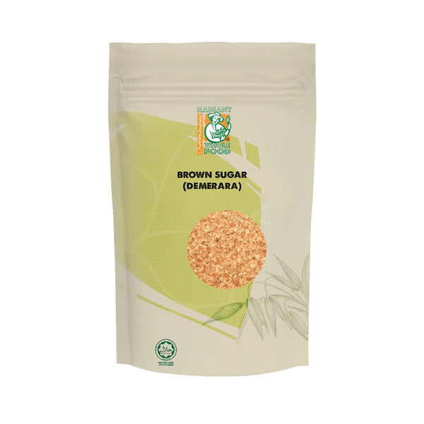 Radiant Whole Food Organic Brown Sugar 1kg (highest price)