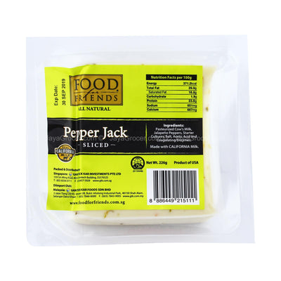 Food for Friends Pepper Jack Chunk 226g