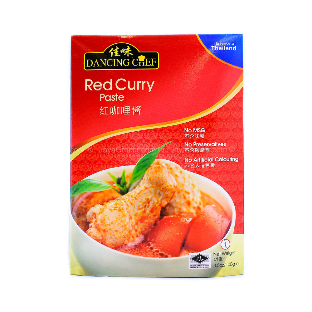 Dancing Chef Red Curry Paste 100g