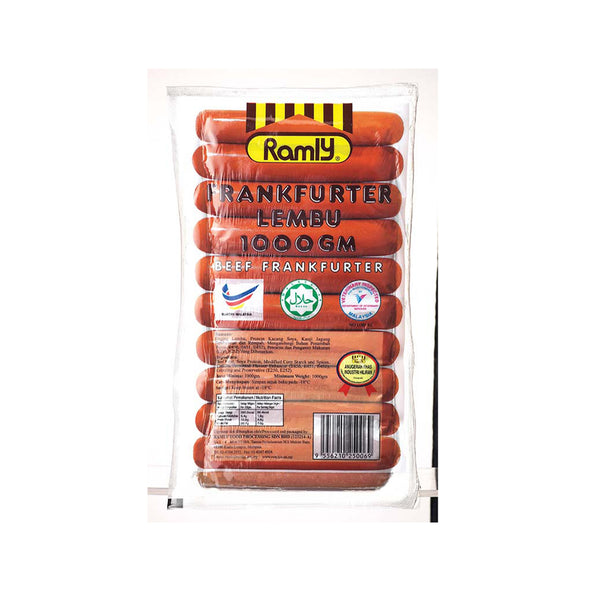 Ramly Beef Frankfurter 1kg (highest price)