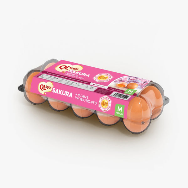 QL Sakura Fresh Eggs 10pcs/pack (highest price)