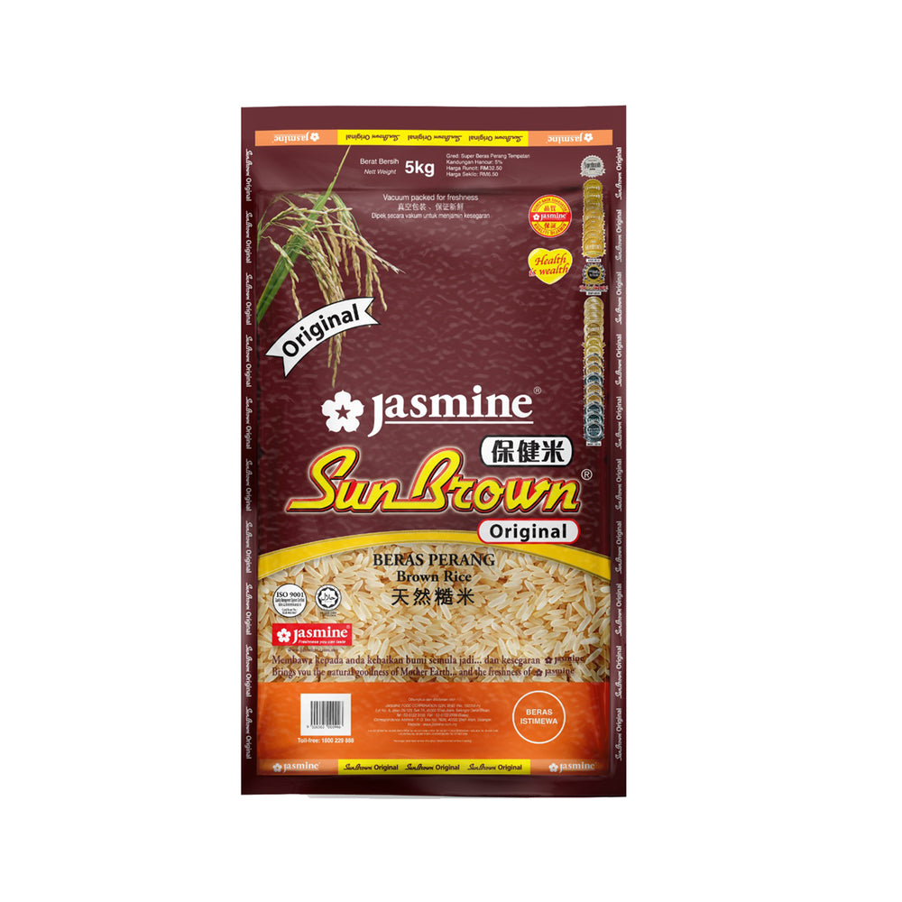 Jasmine Original Sun Brown Rice 5kg
