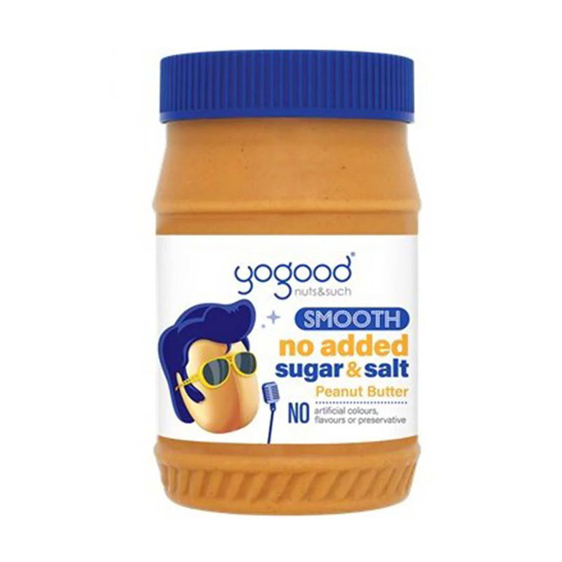 Yogood No Added Sugar and Salt Smooth Peanut Butter 453g