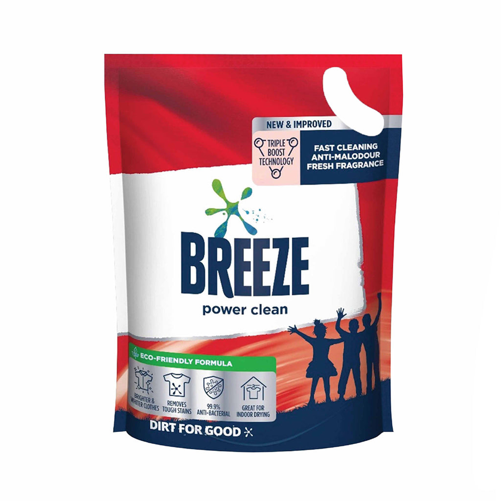 Breeze Liquid Detergent Power Clean Refill 1.5kg