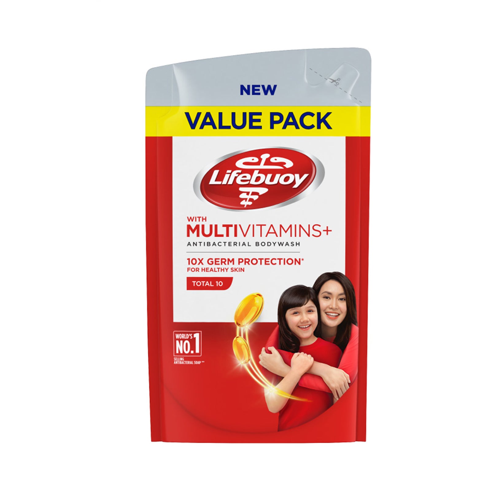 Lifebuoy Shower Gel Refill Total 10 850ml