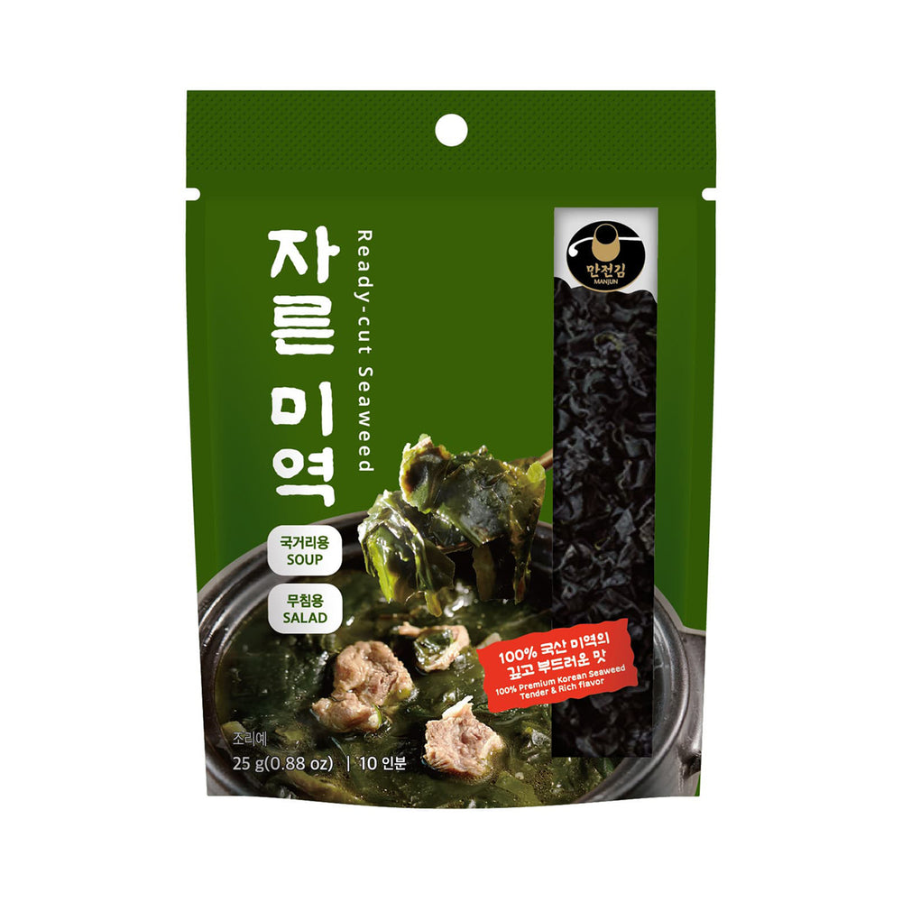 Manjun Ready Cut Seaweed 25g