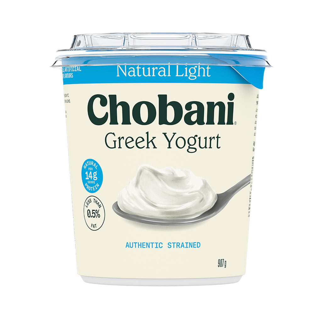Chobani Natural Light Greek Yogurt 907g