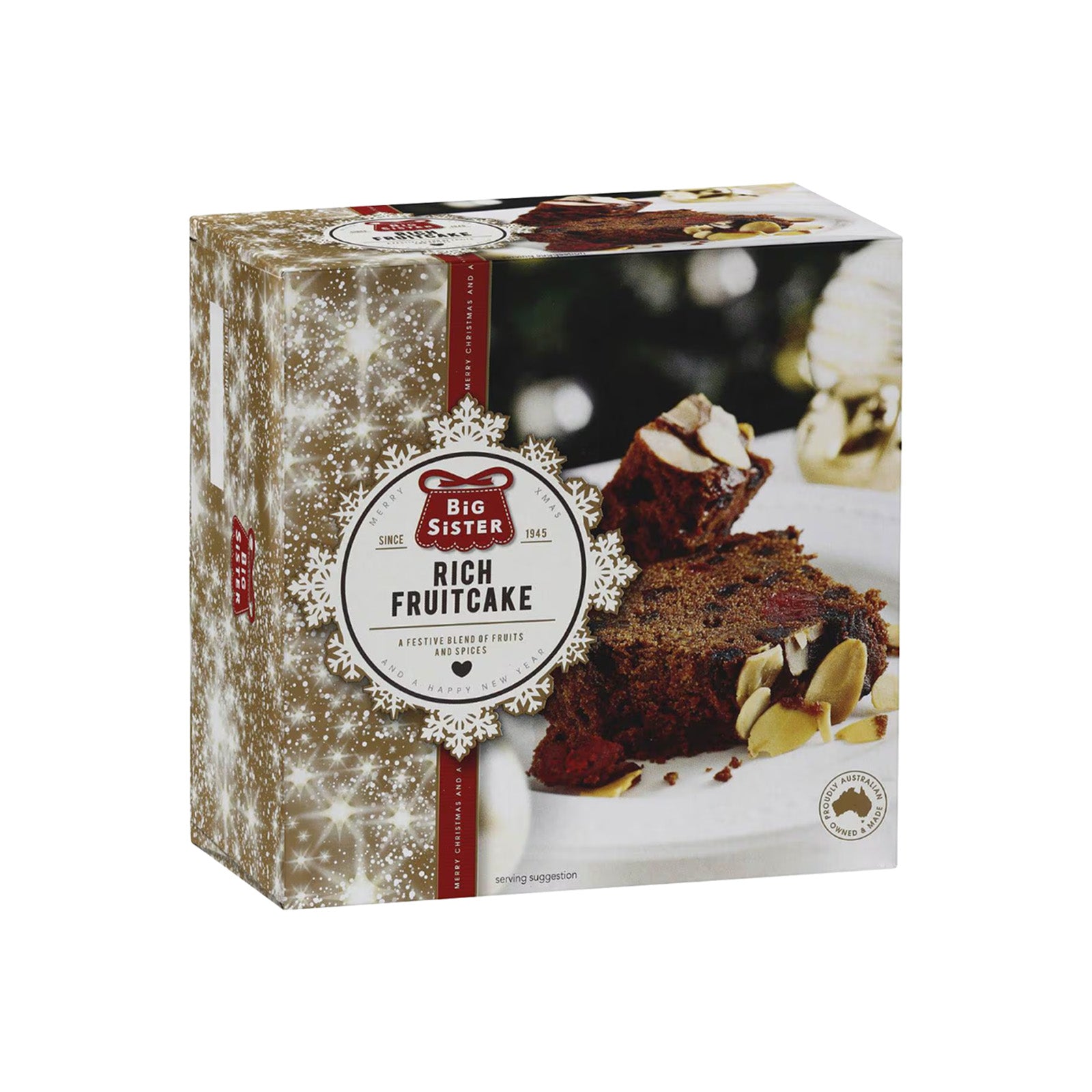 Big Sister Christmas Rich Fruit Cake 800g