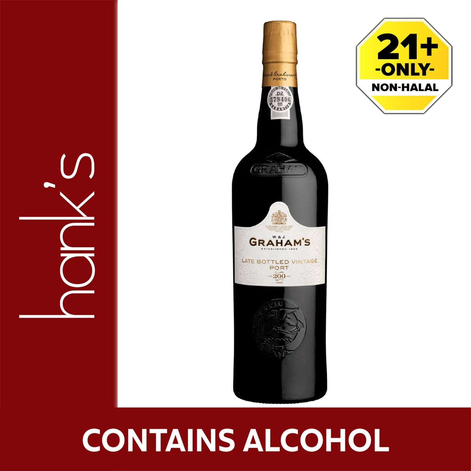 GRAHAMS LATE BOTTLED VINTAGE *1