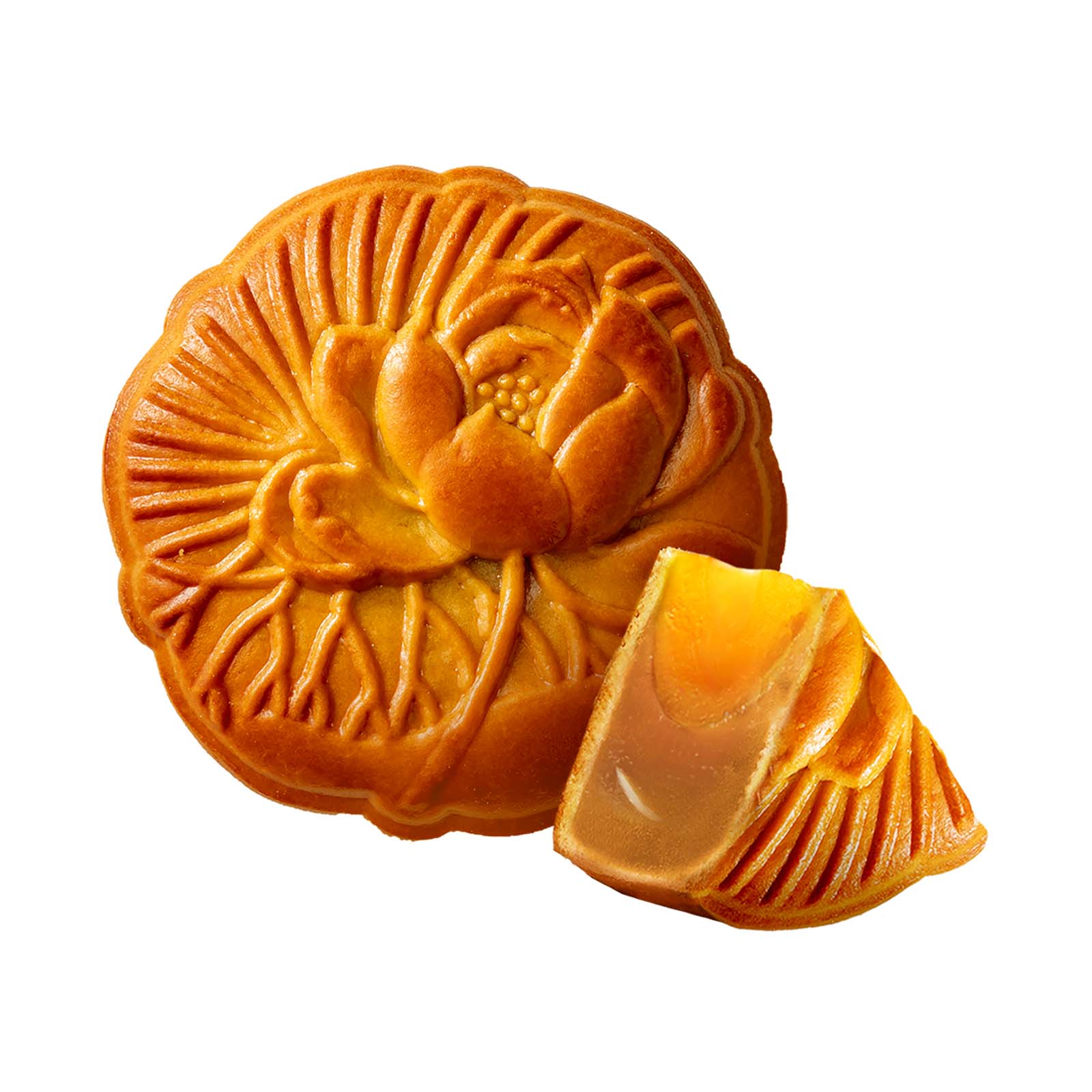 HYT Low Sugar White Lotus 1 Yolk Mooncake 170g