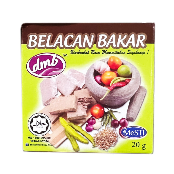 DMB Belacan Bakar (Toasted Fermented Shrimp Paste) 20g (highest price)
