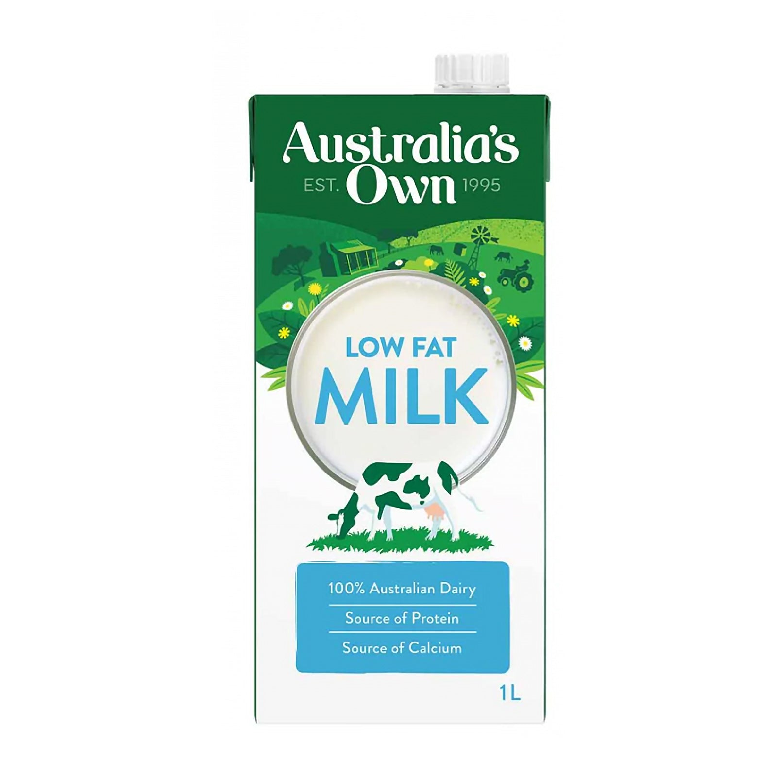 Australia's Own Low Fat Milk 1L