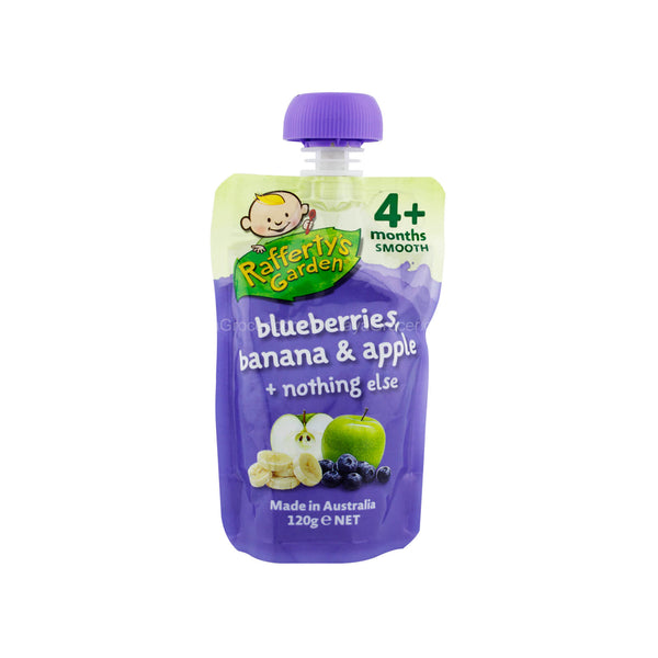 Rafferty's Garden Blueberries, Banana and Apple (4+ Months) 120g