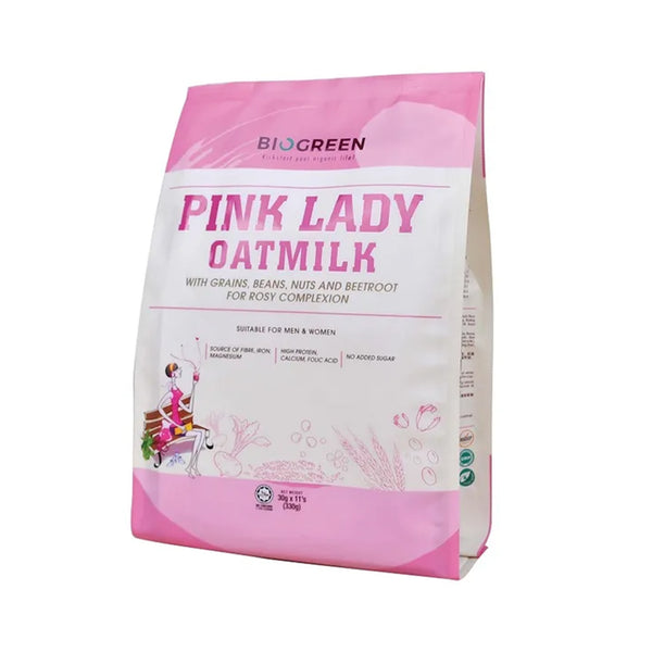 Biogreen Pink Lady Oatmilk (Sachet) 30g x 11 (highest price)