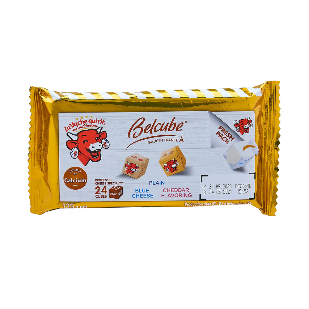 The Laughing Cow Belcube Cheese Spread 125g