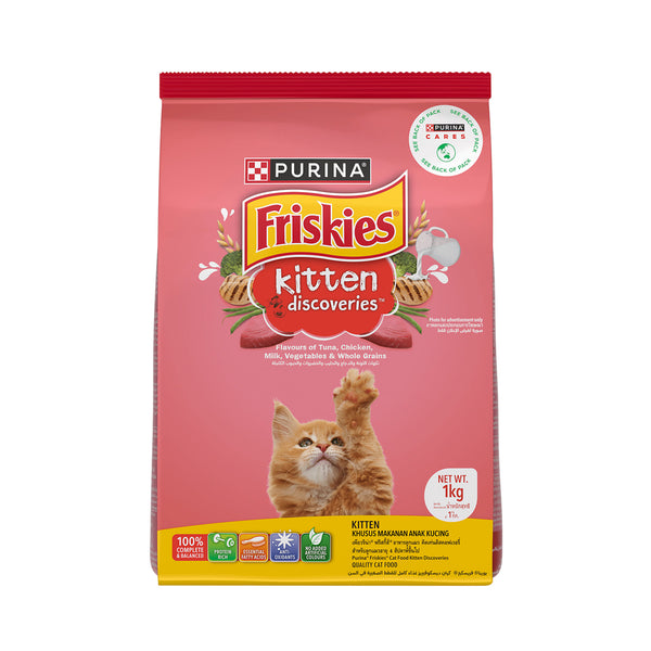 Friskies kitten discoveries 1.1kg (highest price)