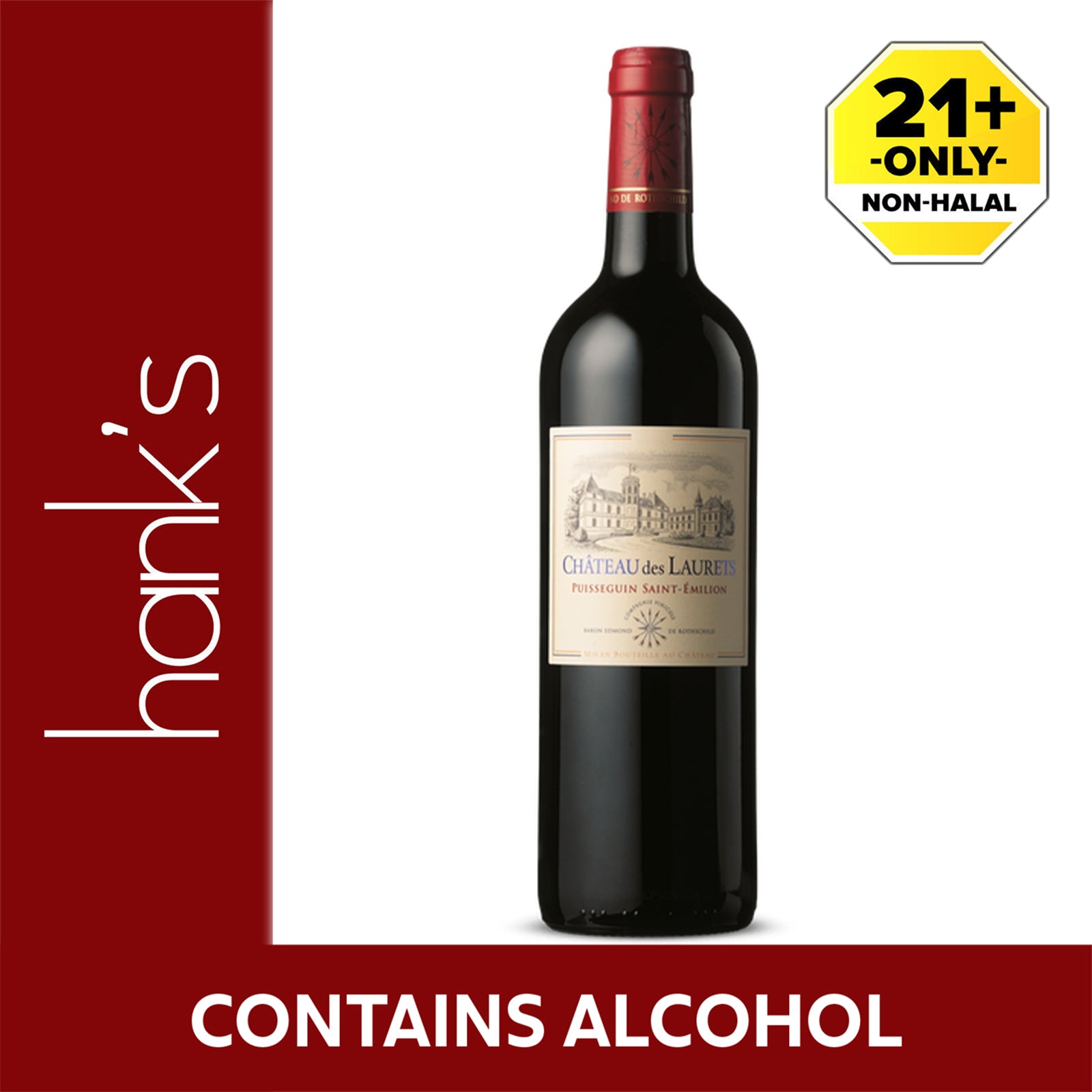 Chateau des Laurets Puisseguin Saint-Emilion 750ml