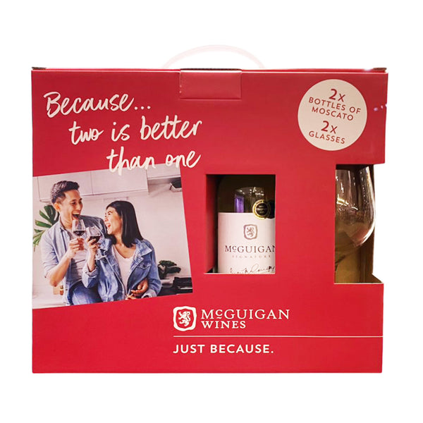 Mcguigan Sinature Moscato Gift Pack 750ml x 2 (highest price)