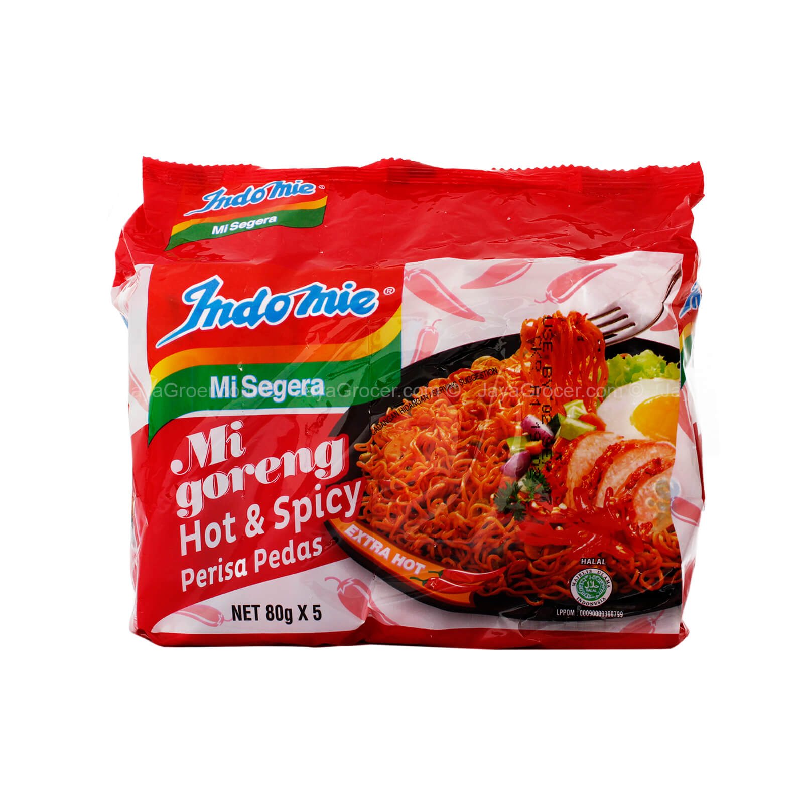 Indomie Mi Goreng Hot & Spicy 80g x 5