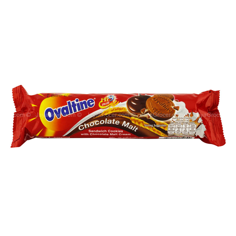 Ovaltine Chooclate Malt Sandwich Cookies 130g