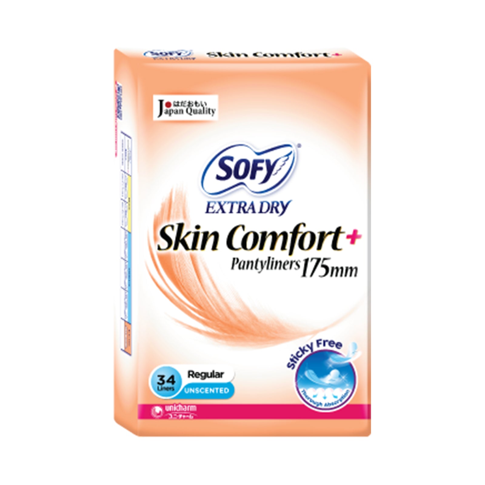 Sofy Extra Dry Pantyliner 175mm 34pcs/pack
