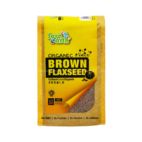 Love Earth Organic Brown Flaxseed 420g (highest price)