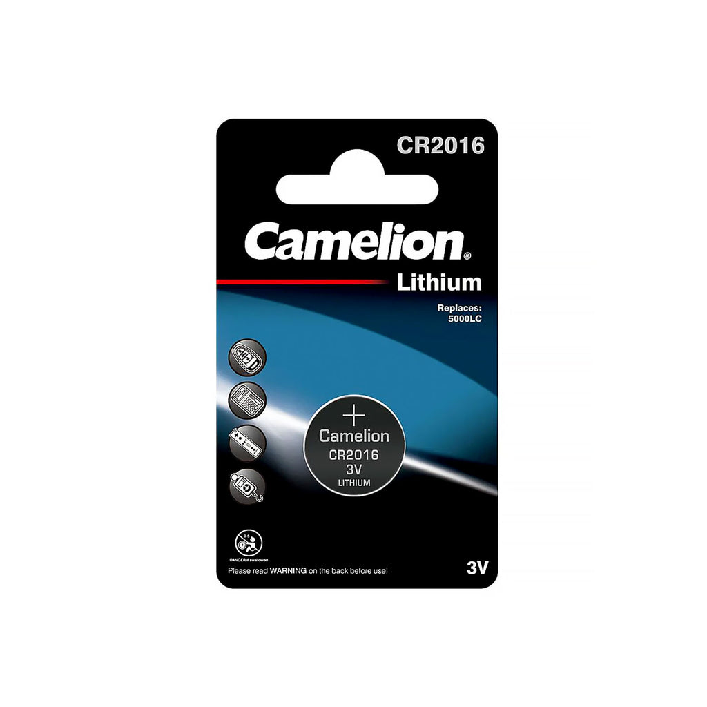 Camelion Button Cell Lithium 3V Cr2016-Bp1 1pack