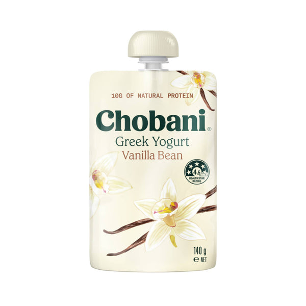 Chobani Vanilla Blended Yogurt Pouch 140g (highest price)
