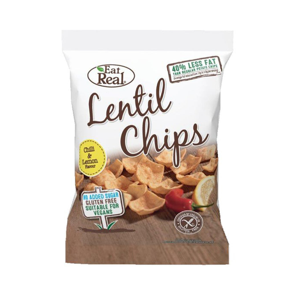 Cofresh Lentil Chips Chilli Lemon 95g