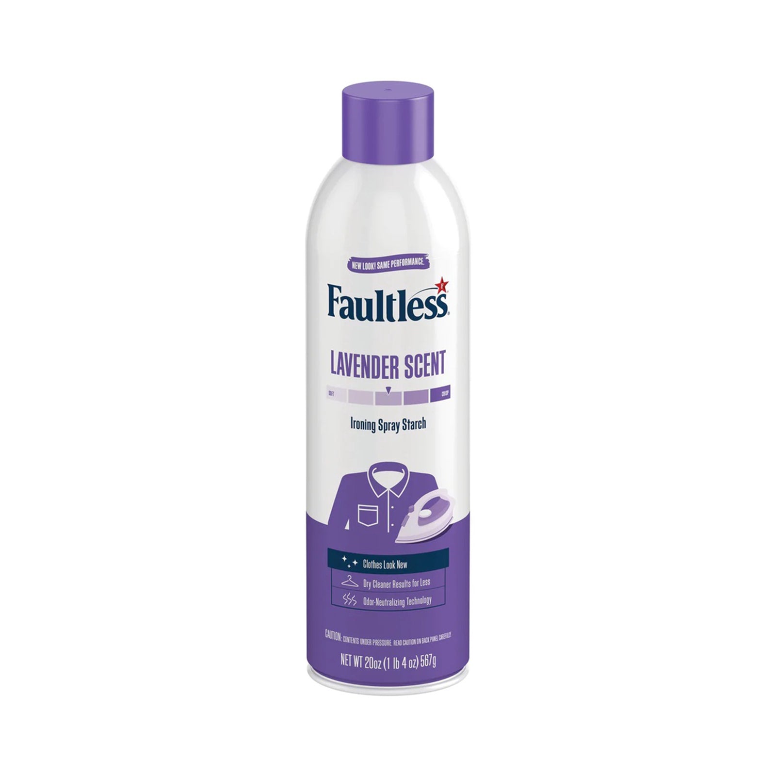 Faultless Heavy Starch Lavender 567g