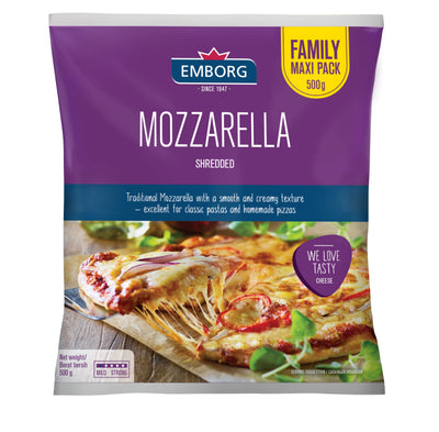 Emborg Mozzarella Shreded 500g