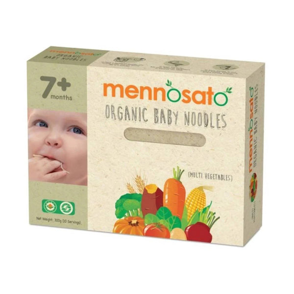Mennosato Organic Baby Noodles Multi Vegetables Flavor 200g (highest price)
