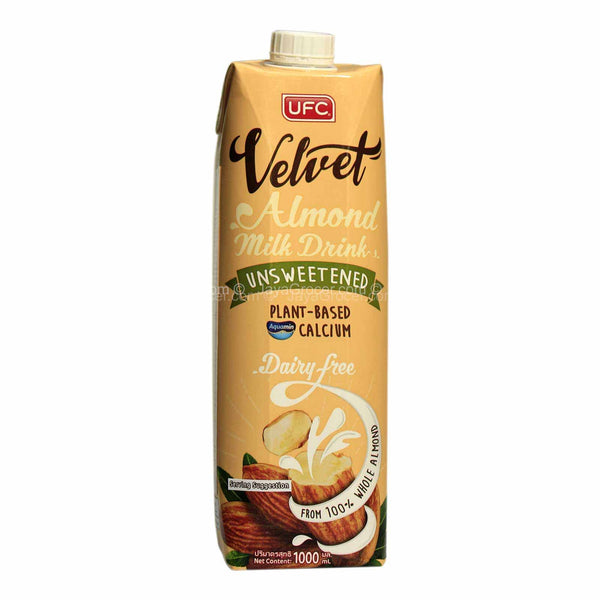 UFC Velvet Dairy Free Almond Milk Drink Unsweetened 1L (highest price)