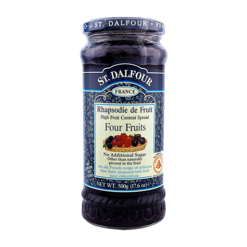 St Dalfour Four Fruits Jam 500g