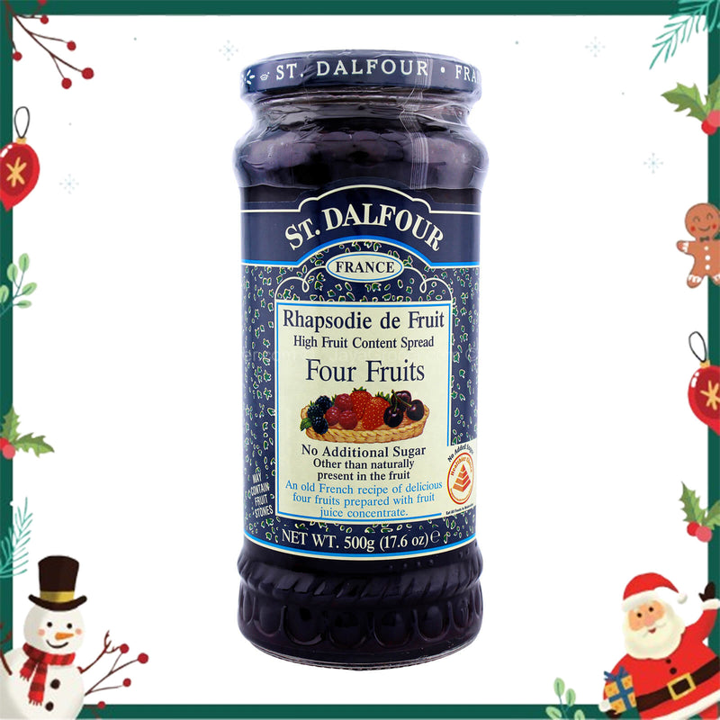 St Dalfour Four Fruits Jam 500g