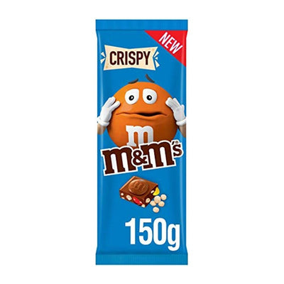 M&M Crispy Milk Chocolate Block 150g