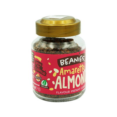 Beanies Amaretto Almond Flavor Instant Coffee 50g