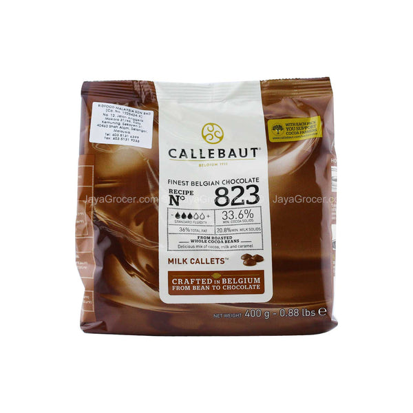 Callebaut Finest Belgian Milk Chocolate Chips Recipe 823 400g (highest price)