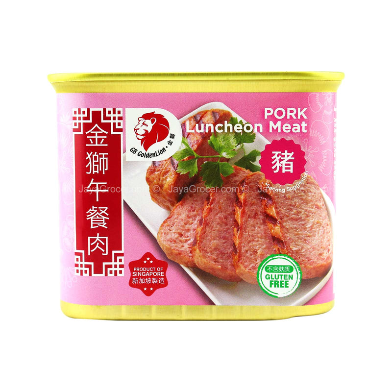 [NON-HALAL] Gb Golden Lion Pork Luncheon Meat 340g