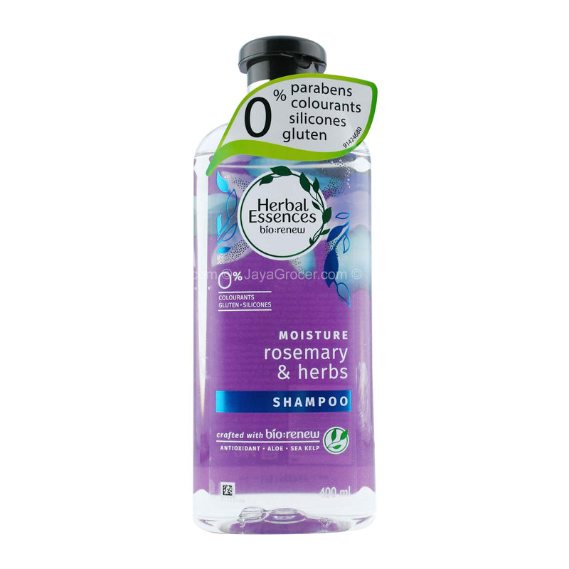 Clairol Herbal Essence Moisture Rosemary and Herbs Shampoo 400ml