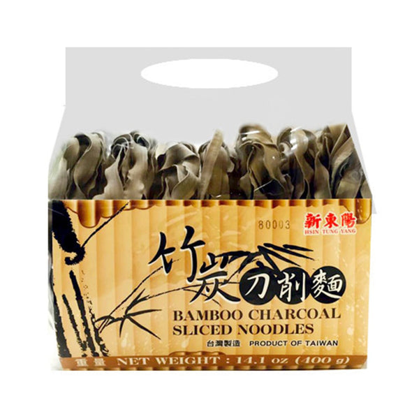 Hsin Tung Yang Bamboo Charcoal Sliced Noodles 400g (highest price)
