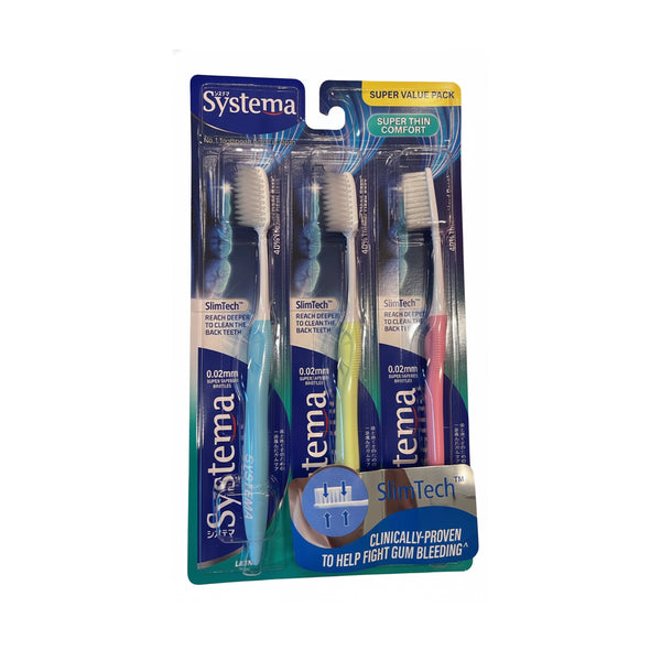 Systema Comfort Toothbrush 3pcs/pack (highest price)