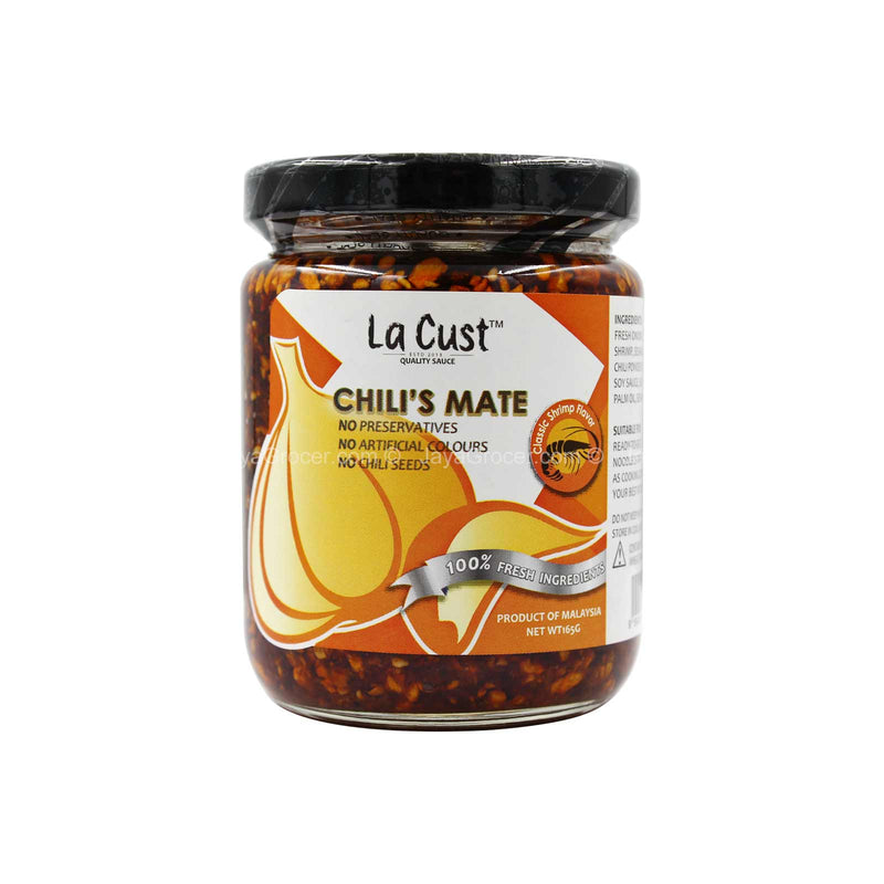 La Cust Chilis Mate (Classic Shrimp Garlic Chili) 190g