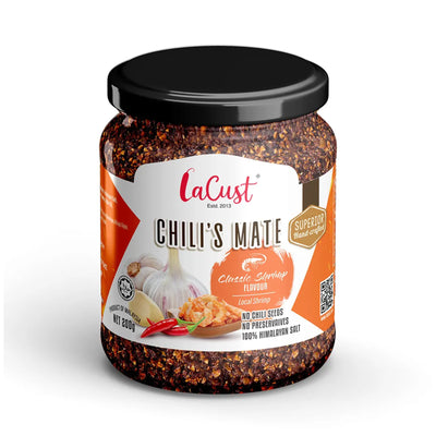 La Cust Chilis Mate (Classic Shrimp Garlic Chili) 190g