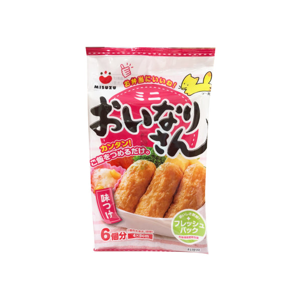 Misuzu Mini Oinari San (Seasoned Soy Bean Curd) 6pcs