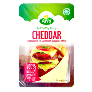 Arla Cheddar Ntrl Slices Cheese 150g