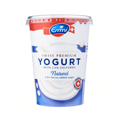 Emmi Swiss Natural Yogurt 3.5% Fat 450g