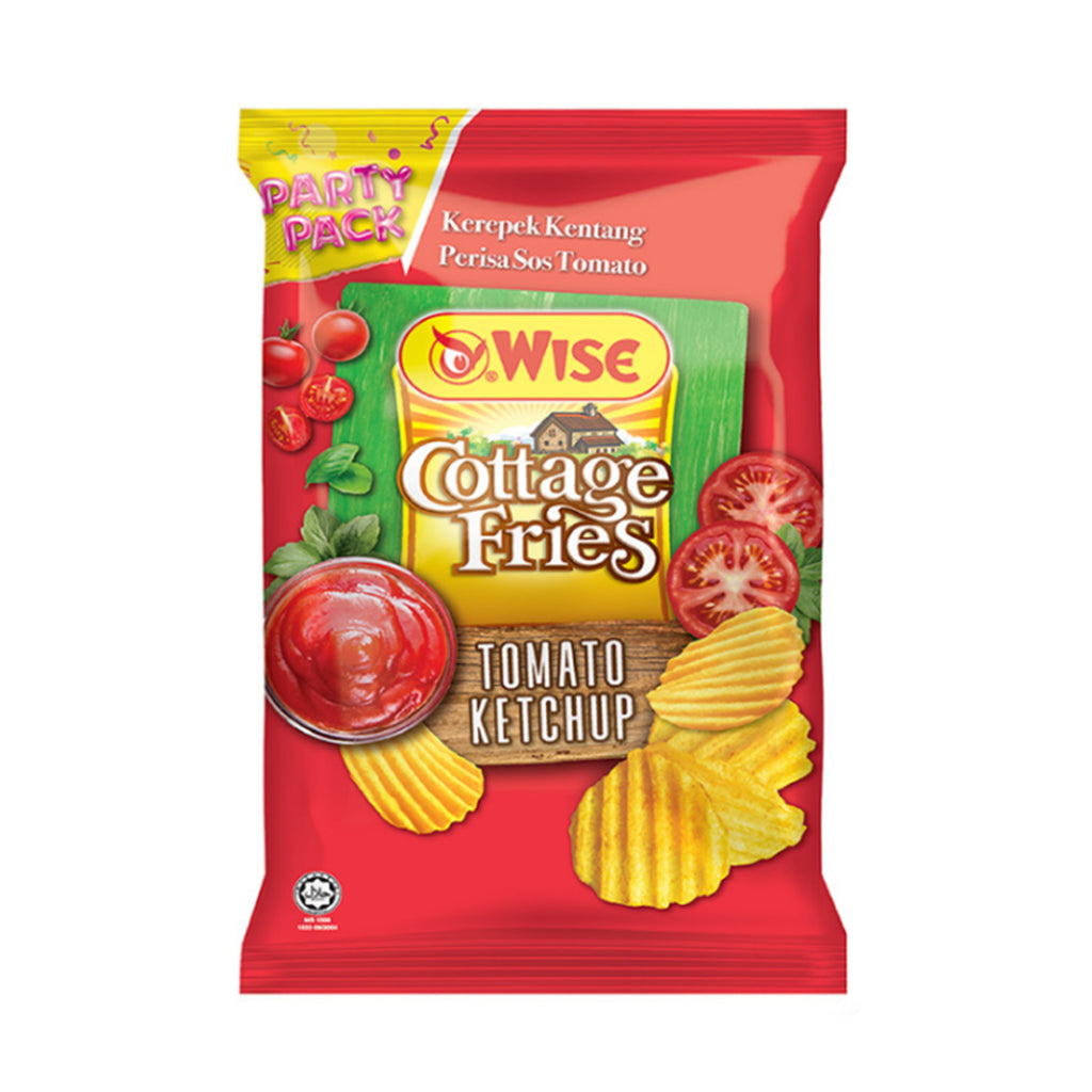 Wise Cottage Fries Tomato Potato Chips 150g